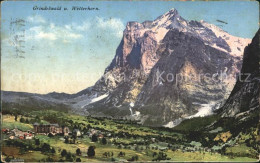 12039298 Grindelwald Mit Wetterhorn Grindelwald - Sonstige & Ohne Zuordnung