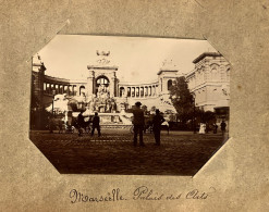 Marseille * Palais Des Arts * Photo Circa 1890/1910 11.5x8.5cm - Unclassified