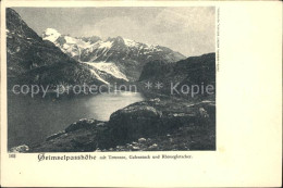 12039210 Grimsel Pass Passhoehe Mit Totensee Galenstock Rhonegletscher Grimsel P - Sonstige & Ohne Zuordnung