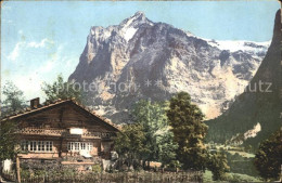 12039181 Grindelwald Haus Mit Wetterhorn Grindelwald - Sonstige & Ohne Zuordnung