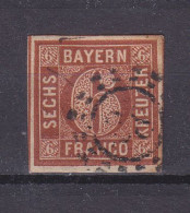 Bavière - Yvert 5 Oblitéré - Signé Cachet - Valeur 10 Euros - - Oblitérés