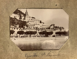 Grenoble * Quartier St Laurent * Photo Circa 1890/1910 11.5x8.5cm - Grenoble