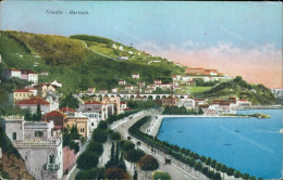 Bu633 Cartolina Trieste Citta' Barcola 1929   Friuli - Trieste (Triest)