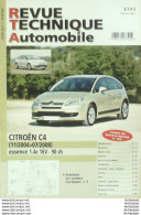 Revue Technique Automobile Citroen C4 11/2004 à 07/2008   N°B750 - Auto/Motor