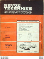 Revue Technique Automobile Citroen DS 23 Fiat 124 S  N°324 - Auto/Motor