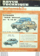 Revue Technique Automobile Citroen Visa C15D Audi 80   N°470 - Auto/Motor