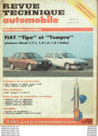 Revue Technique Automobile Fiat Tipo & Tempra Lada Renault 19   N°527 - Auto/Motorrad