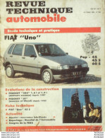 Revue Technique Automobile Fiat Uno Peugeot 305 1987 Peugeot J9 1982   N°520 - Auto/Motorrad