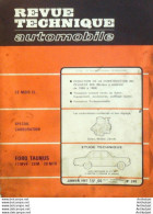 Revue Technique Automobile Ford Taunus 17Mv4 20M Peugeot 404   N°249 - Auto/Motorrad