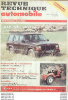 Revue Technique Automobile Jeep Cherokee Peugeot 505 Renault Clio   N°529 - Auto/Motor