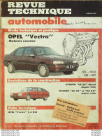 Revue Technique Automobile Opel Vectra E 1.6 GLS Citroen CX 20/25 D   N°515 - Auto/Moto