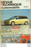 Revue Technique Automobile Peugeot 206 04/2003   N°694 - Auto/Motorrad