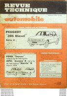 Revue Technique Automobile Peugeot 305 Ford Taunus Opel Ascona   N°436 - Auto/Motorrad