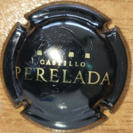 Capsule Cava D'Espagne Castillo De PERELADA Noir & Or Nr 04a - Sparkling Wine