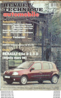 Revue Technique Automobile Renault Clio II 1.9D Safrane Citroen Xsara   N°624 - Auto/Motorrad