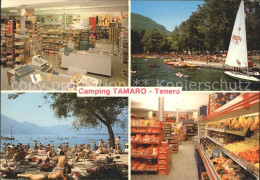 12037933 Tenero Camping Tamaro Kiosk Strandpartie Supermarkt Tenero - Otros & Sin Clasificación