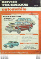 Revue Technique Automobile Volkswagen Passat Santana Citroen CX2400   N°457 - Auto/Motorrad