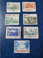 CUBA  OBLITERES  1957  RETIRO  DE  COMUNICACIONES  //  PARFAIT  ETAT  //  1er  CHOIX  // - Usados