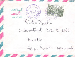 ALGERIA - AIRMAIL 1989 BENI-GUECHA - BERLIN/GDR / 7061 - Algeria (1962-...)