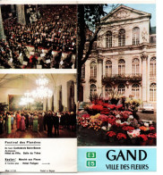 Gand , Gent , Ville Des Fleurs ( 1972 ) - Tourism Brochures