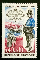 1970 FRANCE N 1632 JOURNÉE DU TIMBRE FACTEUR DE VILLE EN 1830 - NEUF** - Unused Stamps