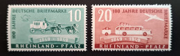 Rheinland Pfalz, Mi 49-50 MNH(postfrisch) - Renania-Palatinado