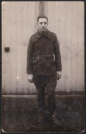 Jolie Photocarte Portrait De Prisonnier Ww2 Seconde Guerre STALAG IID Stargard Szczecinski Poméranie Cf Verso Katz?? - Oorlog, Militair