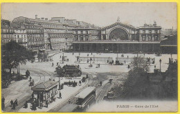 CPA 75 Paris > Métro Parisien, GARE  Metro De La Gare De L Est - PEU COMMUN - Metro, Stations