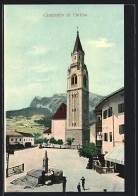 Cartolina Cortina, Campanile Di Cortina  - Otros & Sin Clasificación