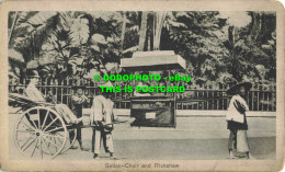 R558419 Sedan Chair And Rickshaw. M. Sternberg - Monde