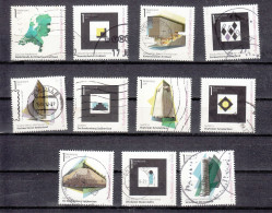 Nederland 2011 Nvph Nr 2802 - 2812, Mi Nr 2840 - 2850 , Steden Van Nederland ,bouwprojecten - Used Stamps