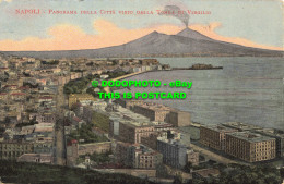 R559113 Napoli. Panorama Della Citta Visto Dalla Tomba Di Virgilio - Monde