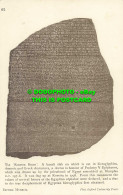 R558762 British Museum. The Rosetta Stone. Oxford University Press - Monde