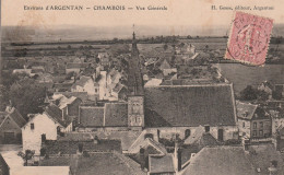 ENVIRONS ARGENTAN CHAMBOIS VUE GENERALE 1905 TBE - Argentan