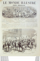 Le Monde Illustré 1864 N°356 Allemagne Altona Billancourt Varsovie Autriche Mexique San Luis Potosi Aguas - 1850 - 1899