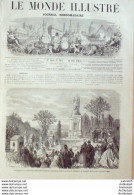 Le Monde Illustré 1864 N°363 Montmartre Solesmes (72) Pologne Varsovie Sénégal Cayor Loro Pifferari Danemark - 1850 - 1899