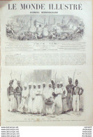 Le Monde Illustré 1864 N°365 Haiti Dieu Vaudoux Mexique Guanajato Charles Penaud - 1850 - 1899