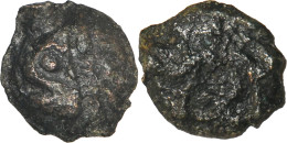 GAULE - Rèmes - Potin à La Tête D'indien - 180 BC - DT.153 - Gauloises