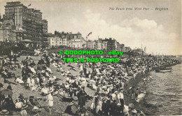 R559152 Brighton. The Beach From West Pier - Mundo