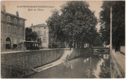 38. ST-SYMPHORIEN-D'OZON. Quai De L'Ozon - Other & Unclassified