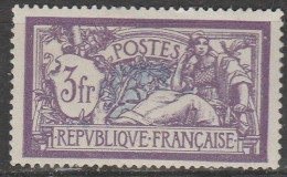 France N° 206 * Type Merson 3f Violet Et Bleu - 1900-27 Merson