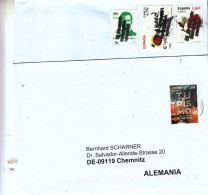 Spanien, 2 X Briefe Gelaufen / Spain, 2 X Covers, Postally Used - Covers & Documents