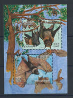 Mayotte Bloc N°5** (MNH) 2000 - Faune "Chauves-souris" - Hojas Y Bloques