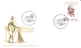 FDC Viet Nam Vietnam 2019 : 150th Birth Anniversary Of Mahatma Gandhi (Ms1115) - Vietnam