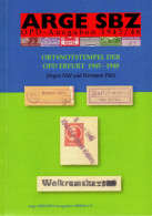 ORTSNOTSTEMPEL Der OPD Erfurt 1945 - 1948 - Sehr Gut Erhaltenes, Gebrauchtes Handbuch Von 2017 - Handbücher