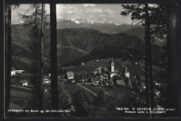 Cartolina Jenesien Bei Bozen, Ortsansicht Aus Der Vogelschau  - Bolzano (Bozen)