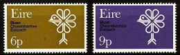 Ireland 1970 MNH 2v, Nature Conservation - Naturaleza