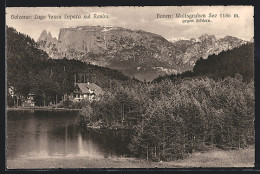 Cartolina Bolzano, Lago Fossa Lupara Sul Renon  - Bolzano (Bozen)