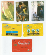 CYPRUS - 6 PHONECARDS - - Chypre