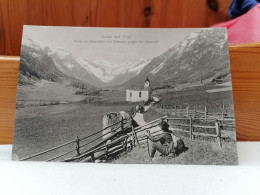 AK "GSCHNITZTAL, STEINACH MIT Gletscher, TIROL CA. 1910" SCHÖNE ALTE POSTKARTE  VINTAGE ANTIK   HEIMAT SAMMLER  ORIGINAL - Steinach Am Brenner